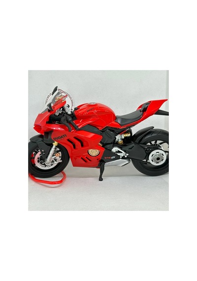 Ducati Panigale V4 Maket - 1:9 Işıklı Diecast Superbike