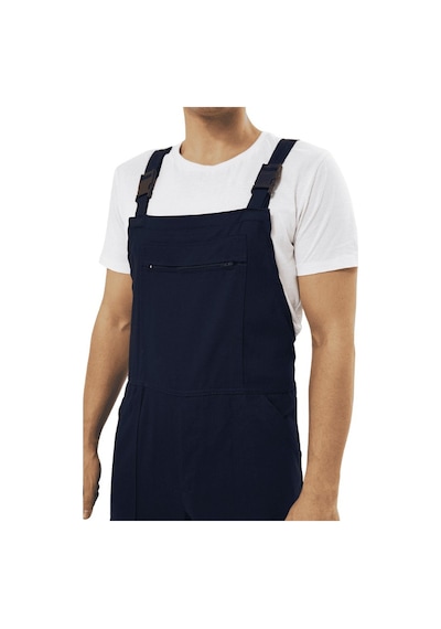 Kant 16/12 Gabardin Kumaş Bahçıvan Tulum Lacivert Çok Renkli