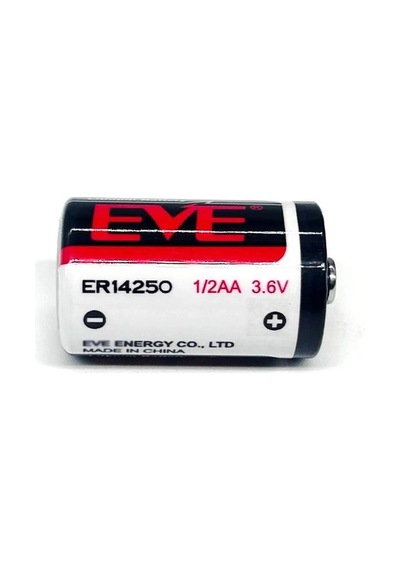 Eve Er14250 1/2aa Size 3. 6v 1200 Mah Şarjsız Li-socl2 Lithium Pil