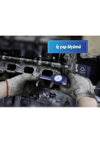 Dasqua 3004-0005 Dijital Ekranlı Saatli Kumpas 0-150mm