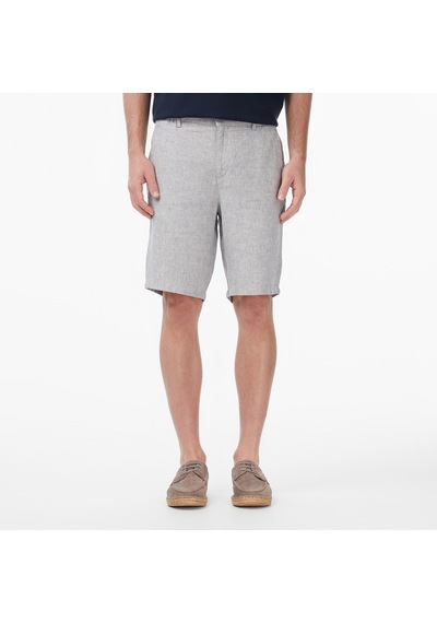 Nautica Erkek Gri Regular Fit Keten Şortdüzb65232t