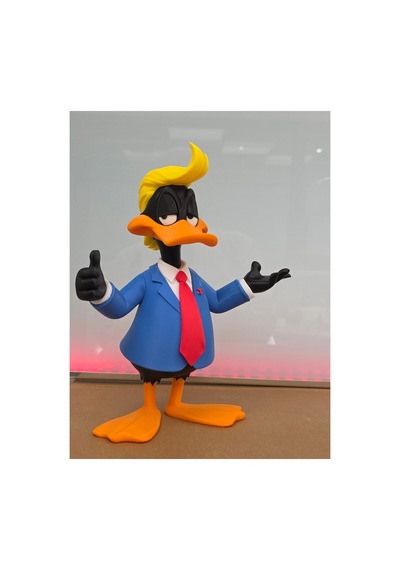 Duffy Duck President Trump Figür