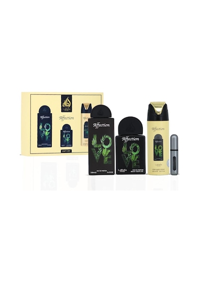 Lattafa Pride Affection Edp 100 Ml + Edp 20 Ml + Deodorant 200 Ml Unisex Parfüm Seti Çiçeksi