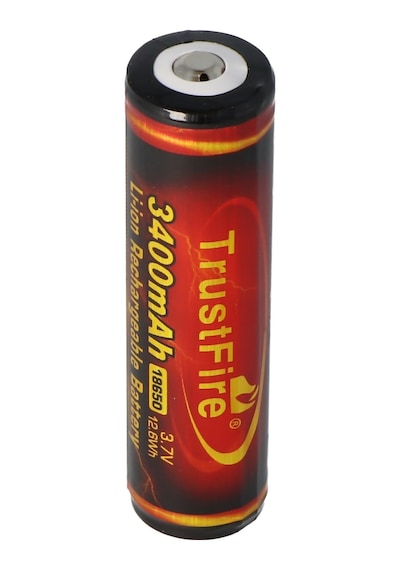 Trustfire 18650 3400Mah 3.6V - 3.7V Pcb Korumalı Li-Ion Pil