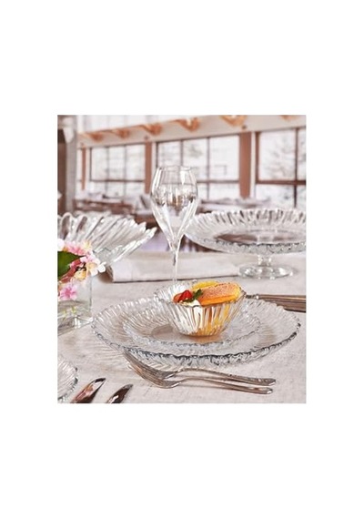 Paşabahçe Aurora Büyük Oval Tabak 33x25 Cm Kutulu Beyazz Çok Renkli