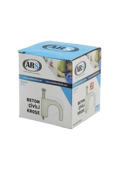 Ars Kod-347953 No-6 Beton Çivili Kroşe 4x6 Antigron 100 Adet 0 - 10 CM