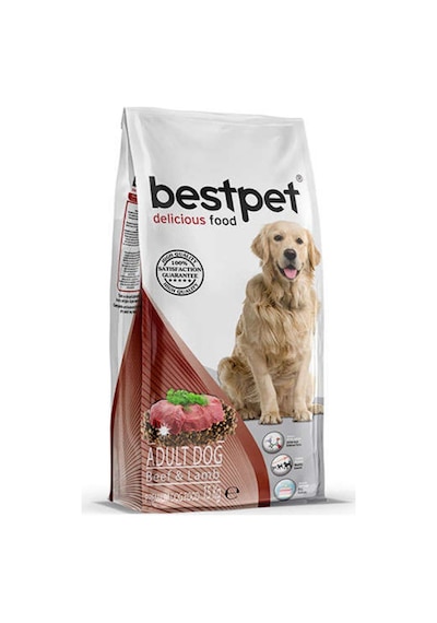 Bestpet Adult Kuzu Etli ve Dana Etli Yetişkin Köpek Maması 15 KG