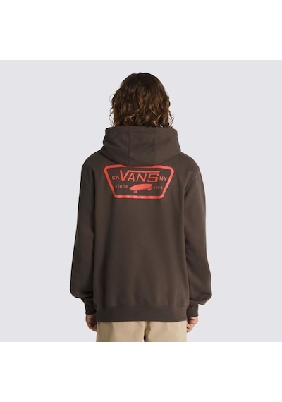 Vans Koyu Kahve Erkek Kapüşon Normal Düz Sweatshirt Vn000hnzd4c1 Turkısh Coffee