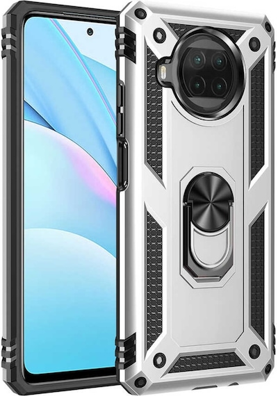 Xiaomi Redmi Note 9 Pro 5G Kılıf Vega Yüzük Standlı Zırh Kılıf