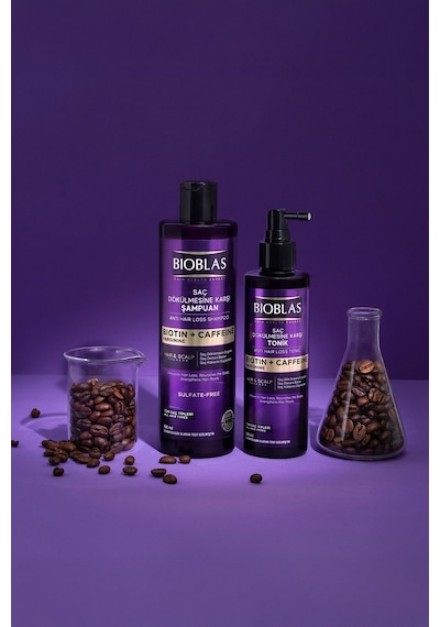 Biotin & Kafein Saç Dökülmesine Karşı Tonik + Şampuan