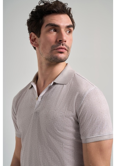 Koyu Bej Kısa Kol Baskılı Pike Polo Yaka Cepsiz Esnek Casual Slim Fit Tişört 1011250150 Koyu Bej Koyu Bej Kısa Kol Baskılı Pike Polo Yaka Cepsiz Esnek Casual Slim Fit Tişört 1011250150 Koyu Bej