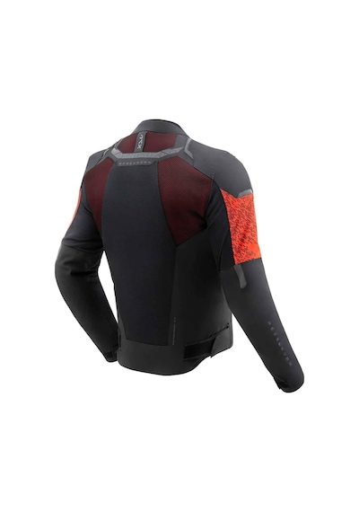 Rebelhorn Jax 75063 Yazlık Fileli Motosiklet Montu Kırmızı - Siyah