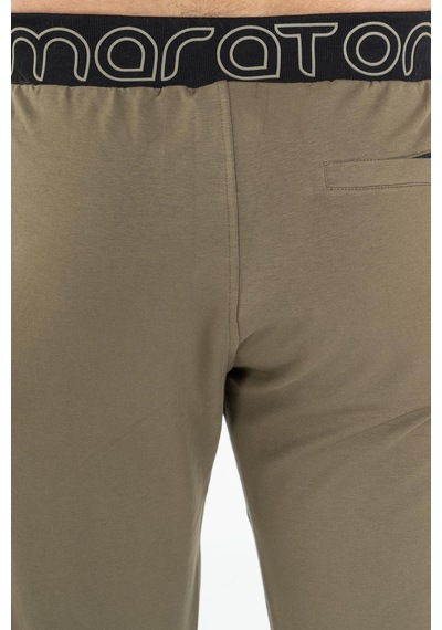 Maraton Sportswear Slimfit Erkek Dar Paça Basic Açık Haki Eşofman Altı 15711-açık Haki Açık Haki