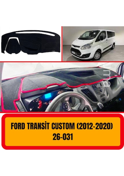 FORD TRANSİT CUSTOM 2012-2020 ÖN GÖĞÜS / PANEL /  TORPİDO KORUMASI - KILIFI - HALISI