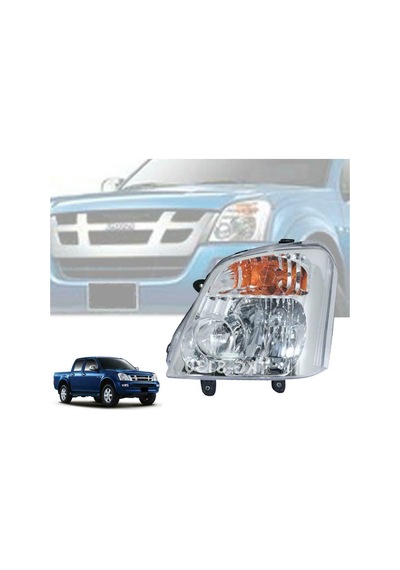 Isuzu D Max D-max Sol Ön Far Manuel 2002-2006 N11.1422