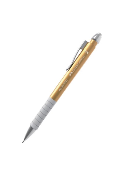 Apollo 0.5 Uçlu Kalem Altın Sarı 2325 1 Adet Faber Apollo 0,5 Versatil Kalem