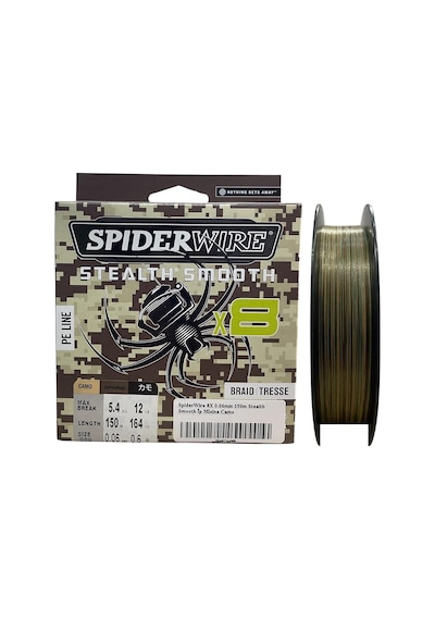 Spiderwire 8x 0.06mm 150m Stealth Smooth İp Misina Camo