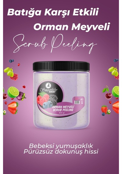 Smoothly Orman Meyveli Vücut Peeling 800 G