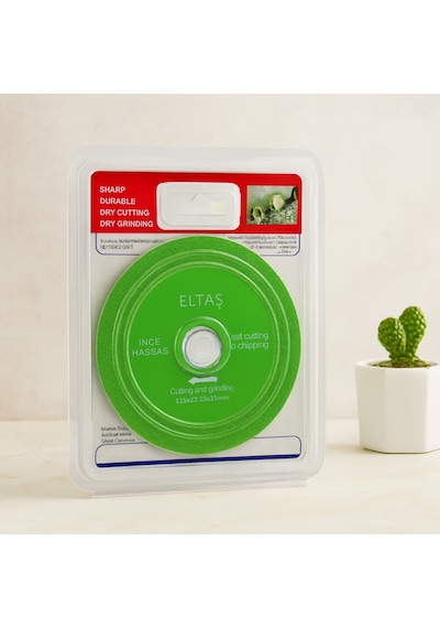 Yeşil Cam Kesme Disk 115 Mm Hassas Kesici, 115x22x23x15mm