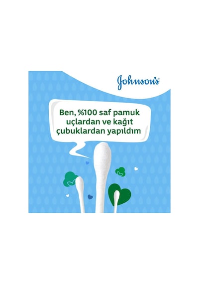 Johnson's Kulak Temizleme Pamuğu 200'lü
