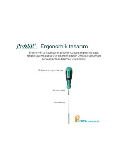 Proskit Sd-9804 15 Parça Tornavida  Seti