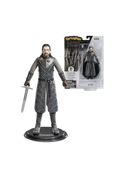 Noble Collection- Bendyfigs Game Of Thrones- John Snow