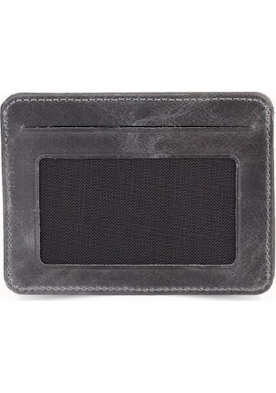 Guard Dikey Crazy Gri Deri Kartlık - Grd260404wt1470 Diğer