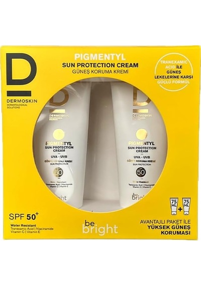 Dermoskin Pigmentyl Sun Protection Cream SPF50+ 2 x 75 ML