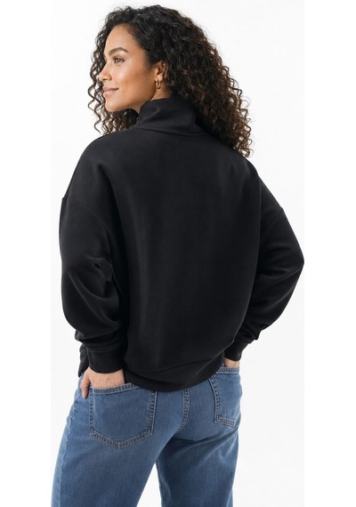 LOFT Loose Fit Kadın Sweatshirt Lf2042392 Q1.v1 Siyah