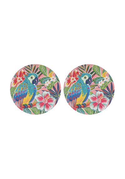 Lucky Art Tropea Melamın 26cm 2'li Tabak Seti