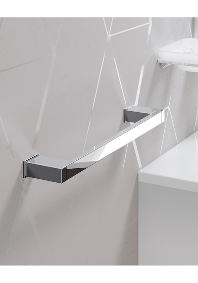 S-cube Havluluk, Uzun, 34.5 Cm - Krom Krom