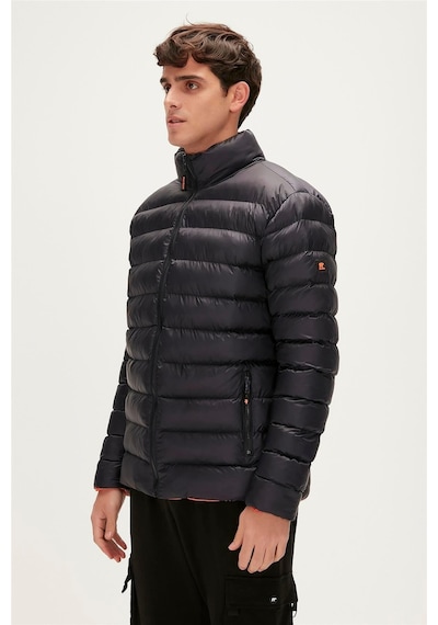 Bad Bear Boss Puffer Lacivert Erkek Mont Siyah