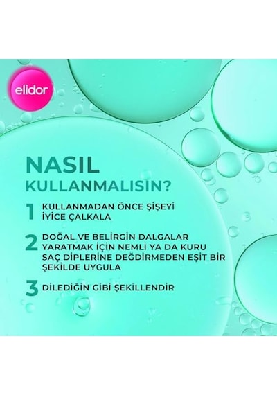 Belirgin Bukleler Deniz Tuzu Etkili Saç Spreyi 190 Ml Açık