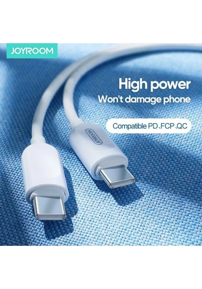 Joyroom 60w Typ C To Typ C 1 Metre Kablo