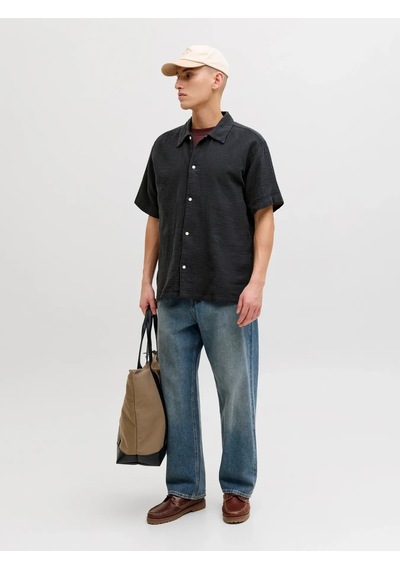 Jack&jones Jornantucket Double Cloth Erkek Gömlek 12291812 Siyah Jack&jones Jornantucket Double Cloth Erkek Gömlek 12291812 Siyah