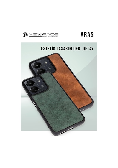 C65 Kılıf Aras Deri Kapak - Lacivert Belirtilmemiş