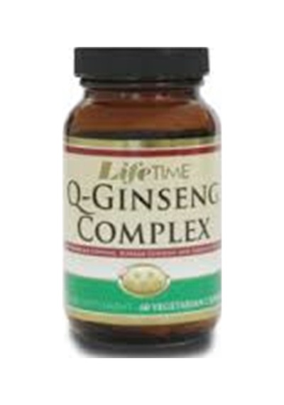 Life Time Q-Ginseng Complex Veggie Capsules 60 Kapsül