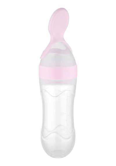 Babyjem Sıkmalı Kaşık Pembe