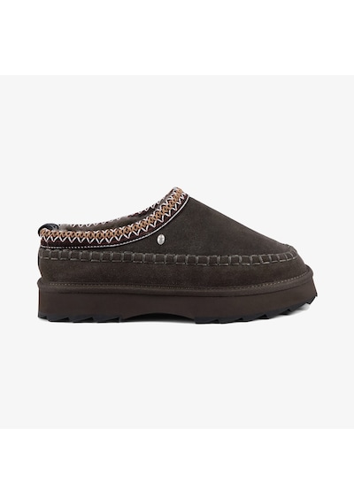 Emu Australia Sharky Adventure Scuff Kadın Gri Terlik W13239 Gri