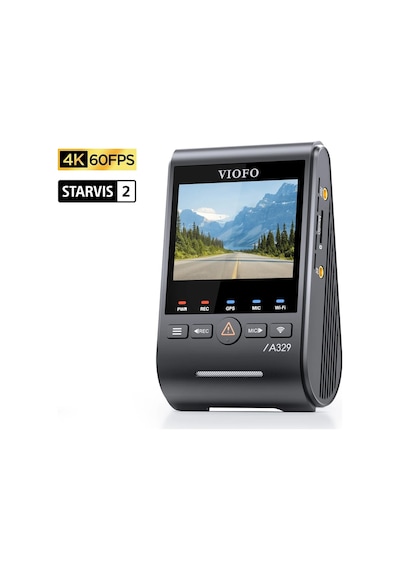 Viofo A329s 4k 60fps Wi-fi 6 Hdr Sony Starvıs 2 Sensör Gps'li Ssd Destekli Araç Kamerası