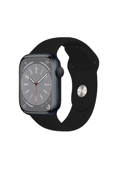 Forzacase Apple Uyumlu  Watch 10 42mm İle Silikon Kordon Kayış - Fc004 Siyah