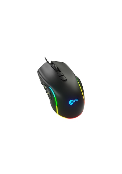 Lecoo MS140 Kablolu 6400DPI 10 Makro Tuşlu RGB LED Gaming Optik Mouse