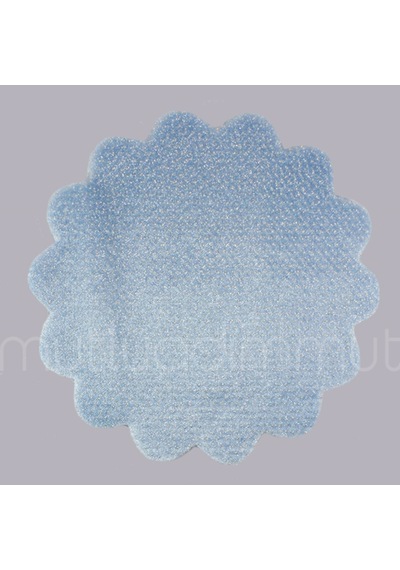 Mutluadim 100 Adet 22Cm Altın Puanlı Organze Tül 22Cm