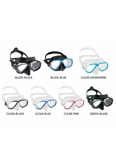 Cressi Perla Dalış Maskesi Clear-pınk