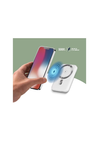 Polosmart Pbs133 Magsafe Kablosuz Hızlı Şarj Powerbank 5000 Mah 15w Beyaz