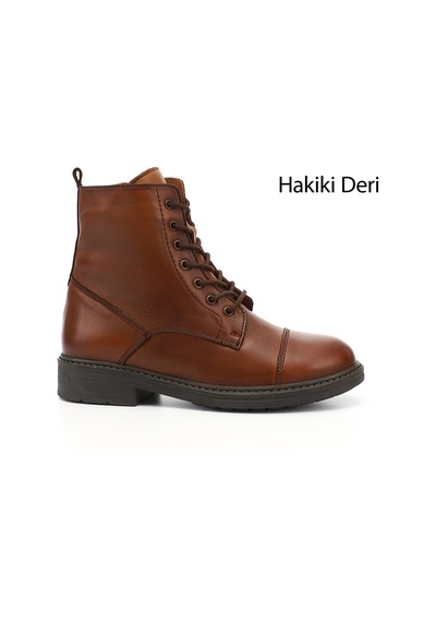 Gönderi(R) Gönderi R Kadın Taba Antik Fermuarlı Hakiki Deri Postal Bot Dkzb61342411 Taba