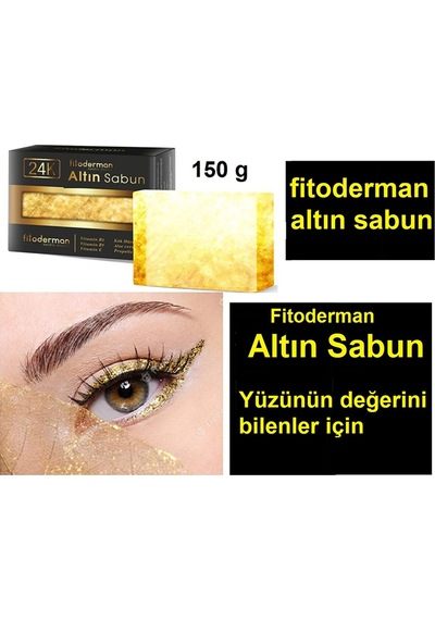 Fitoderman 24K Altın Yüz Sabunu 150 G