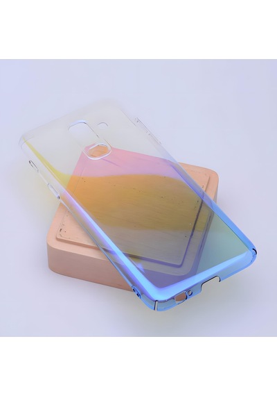 Galaxy Uyumlu A6 Plus 2018 Parlak Renk Geçişli Kılıf 001