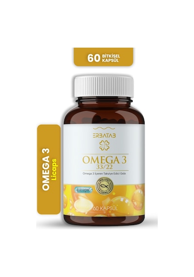 Erbatab Omega 3 Balık Yağı 60 Kapsül Erbatab Omega 3 Balık Yağı 60 Kapsül