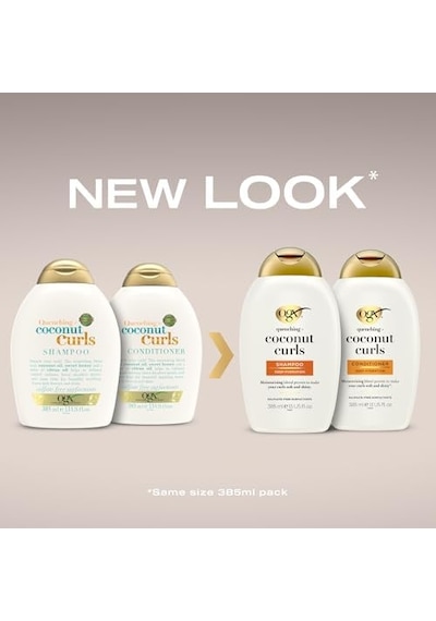 Bukleli Saçlar İçin Nemlendirici Coconut Curls Şampuan 385 Ml